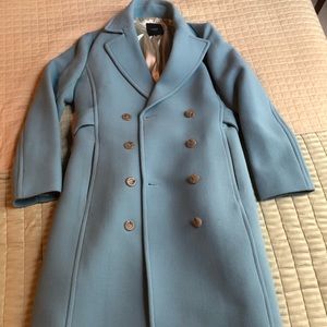 J crew light blue coat Clearance